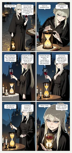 (Dracia Malfoid) The Outlier [AI Generated]